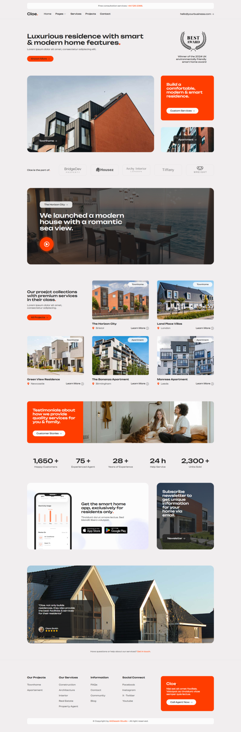 real estate website build by elstar innovations chennai the best web designing company in chennai